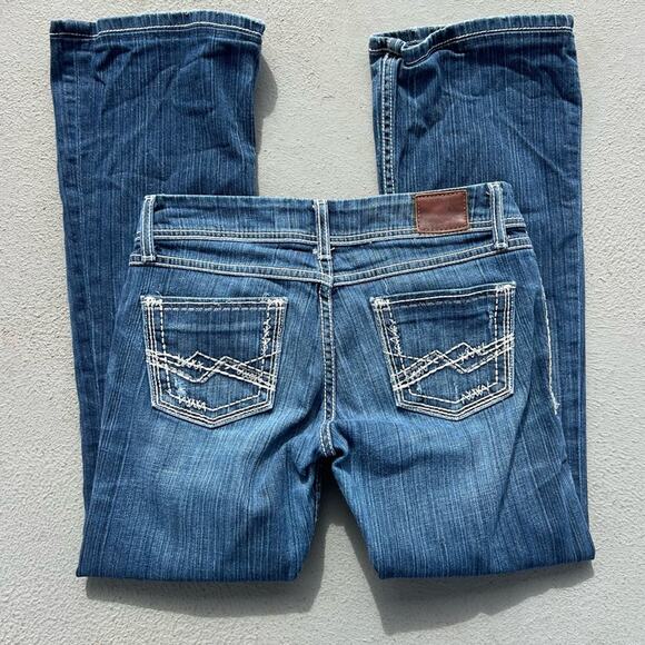 Buckle BKE Sabrina 27R Flare Jeans HEMMED to 29” - Picture 1 of 10